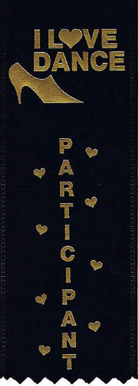 I Love Dance Competition Ribbon