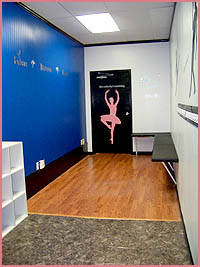Expressive Dance Movements - Dressing Room - Ballerina on Door