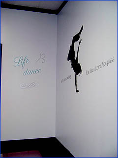 Expressive Movements Dance Studio  - Wall Hanging - Dressing Room