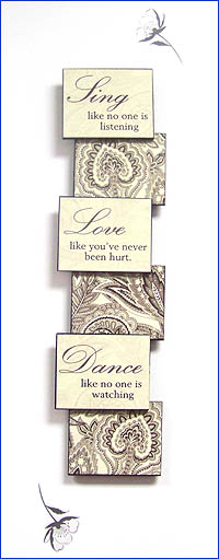 Sing Love Dance Sign